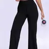 Calça de Yoga para Mulheres 2026 Novo Estilo Solta Reta Esportiva Fluida Emagrecimento Cintura Alta Corrida Matinal Pilates Treino Calça Longa