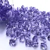 Jarrón de Piedra de Cristal de Colores Decoración Hidropónica para Plantas Piedra de Color Plástico Cubitos de Hielo Simulados Grava Hielo Triturado 150 Piezas 1 Paquete