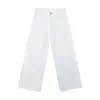 Jeans Lavados Estilo Vaquero Americano Retro Nirben para Hombre, Gama Alta, Sencillos, Versátiles, Holgados, Pantalones de Pierna Ancha Rasgados