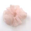 Grande cor brilhante organza grande intestino anel de cabelo coreano menina internet celebridade nova moda europeia e americana acessórios de cabelo de aba larga