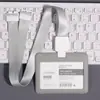 Portatarjetas, Portadocumentos de Identificación, Placa de Número de Empleado, Permiso de Trabajo, Hebilla de Seguridad, Cordón, Insignia de Trabajo, Cubierta Protectora para Insignia Escolar de Estudiante