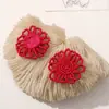 Estilo Fresco de Verano Color Mori Combinación de Colores Perla Flor Margarita Clip Lateral DIY Pendientes Zapatos con Agujero Zapatos de Gelatina Zapatos Accesorios de Flor