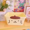 Mingchuang Youpin Sanrio cesta portátil miniso linda caricatura melody Hello Kitty plástico cesta de almacenamiento para el hogar
