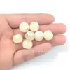 Cuentas Redondas Grandes de Acrílico, Cuentas Sueltas, Ropa DIY, Zapatos, Bolsos, Accesorios, Colgantes Ovalados en Forma de Barril, Colgantes de Campana