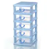 Caja de Almacenamiento para Escritorio de Oficina Plástico Multicapa Tipo Cajón Pequeño Archivo Cosméticos Caja de Almacenamiento Caja de Almacenamiento para Artículos Varios de Escritorio