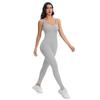 Pantalones Deportivos de Yoga en Stock, Fitness de Secado Rápido Transpirable Tejido sin Costuras Pilates Glúteos de Melocotón Adelgazante Mono