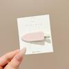 Pasador Dulce de Princesa Estilo Ins con Flequillo Lateral, Pinza para el Cabello Delicada y Versátil, Accesorio para el Cabello de Color Dopamina