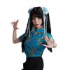 Ropa interior sexual de noche dorada, cheongsam chino Niang, coqueteo, deseo puro, pasión, uniforme femenino, libre de tentaciones, juego de rol
