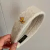 Diadema de Tela Roja de Ala Ancha de Caña Alta para Mujer, Diadema de Lujo de Gama Alta para Uso Diario, Accesorio para el Cabello