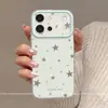 Adequado para Capa de Celular Vivos60, Design de Alta Qualidade e Simples, Lente Vovo de Cobertura Total, Linhas Criativas S50Pro, Estrelas de Tela Cheia