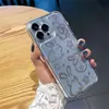 Conejito Es Adecuado para Apple 17Promax/16/15 Transparente Dibujos Animados Anticaída Funda para Teléfono Móvil Iphone13/14Pro