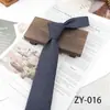 Corbata de Negocios para Hombre Ropa Formal Profesional 8cm Color Café Tela Tr Retro Corbata Anudada a Mano Color Sólido Corbata Rayada