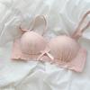 Lige Manor Ropa Interior para Mujer Pecho Pequeño Reafirmante Sexy Dos Usos Antideslizante Top Arriba Tubo Top de Tubo Mostrando Gran Redondo Conjunto de Sujetador