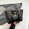 Bolso de hombro para mujer, bolso de mano bajo el brazo, informal, hermoso, primavera 2025, nuevo, de moda, estilo coreano, sencillo, portátil, para mujer.