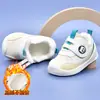 Zapatos para niños pequeños, bebé niño, 0-1-3 años, 2 zapatos de bebé para otoño e invierno, zapatos para niños de suela suave para bebé, zapatos de algodón gruesos forrados de felpa