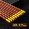 Pauzinhos em Vários Estilos Atacado Direto do Fabricante Pauzinhos de Liga Chineses Dez Cores Pauzinhos de Jantar Pauzinhos de Unha