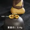 Pulsera y Anillo Chapados en Oro Vietnamitas, Estilo Tendencia Nacional Black Myth Wukong, Barra de Aro Dorado, Joyería de Mano de Hechizo Mágico, Accesorios al por Mayor