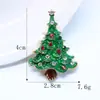 Série de Natal Daiyi Caixa de presente Papai Noel acessórios de liga DIY acessórios para cabelo roupa pulseira pingente pingente