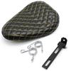 Motocicleta Harley Cruise Carro Príncipe Refit Retro Primavera Couro Assento Bolsa Única Almofada chopper bobber