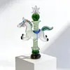 Adorno de Vidrio Esmaltado Zibo Año del Caballo, Caballo Mecedora de Carrusel, Carrusel, Adorno de Artesanía de Vidrio My Little Pony