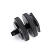 Base de Zapata Estándar 1/4 Tornillos de Doble Capa Bloqueo Superior e Inferior Tornillos de Conversión de Zapata Tornillos para Cámara Modelos de Plástico Caliente