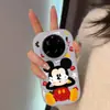 Adecuado para funda de teléfono Xiaomi 15 Pro, Dibujos animados Xiaomi 14/13 Femenina, Divertida, Tímida, Mickey, Linda, Estilo Ins