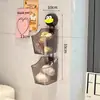 Caixa de Armazenamento de Cebola, Gengibre e Alho para Cozinha com Ventosa, Suporte de Drenagem, Armazenamento de Gengibre e Alho Montado na Parede, Cesta Suspensa de Armazenamento sem Furos