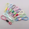 Cordão para Boneca Infantil, Chaveiro de Rede Colorido, Cordão Curto Simples, Chaveiro Criativo, Cordão de Acessório Pequeno