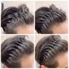 Suministro directo de diadema para hombre, diadema coreana con cabeza de aceite, horquilla deportiva para hombre, banda grande para el cabello, horquilla ondulada para el rostro de mujer.