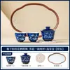 Conjunto de Xícaras de Chá em Cerâmica Dança das Borboletas Florais do Fabricante - Uma Xícara e Duas Xícaras em Caixa de Presente - Presente de Aniversário, Lembrança de Casamento, Conjunto de Chá