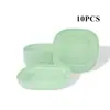 Plato para Escupir Huesos Transfronterizo Plato para Bocadillos Mesa de Comedor Plato para Huesos Hogar Plástico Escritorio Plato para Basura Plato para Escupir Huesos Plato Plato para Huesos