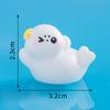 Micro Paisagem Animal Marinho Pequenos Ornamentos Desenho Animado Foca Fofa Dumpty DIY Decorações de Aquário Acessórios