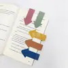 Marcapáginas de Punta de Flecha de Cuero Mini Portátil Regalo Marcapáginas con Forma de Corazón Clip para Página de Libro Cubierta Protectora para Esquina de Libro Marcapáginas con Forma Especial