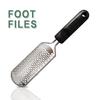 Fábrica em estoque atacado pedra de amolar aço inoxidável lixa de pé removedor de calos ferramenta de pedicure moedor de pé artefato de esfregar pé lixa