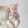 Toucas de Bebê para Outono e Inverno, Toucas de Lã Grossas, Gorros Quentinhos com Proteção para Orelhas para Meninos e Meninas, Bebês e Crianças Pequenas, à Prova de Vento, Fofas e Super Fofas