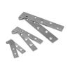 Bisagra Nueva de Acero Inoxidable Engrosada Pico de Pollo, Bisagras Superior e Inferior, Bisagra de Pivote para Puertas, Bisagra para Puerta de Madera, Venta al por Mayor de Bisagras Ocultas