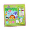 Set de Colorear Transfronterizo para Niños, Dibujos Animados para Garabatear, Iluminación para Dibujar, Actividades Divertidas con Temática de Fiesta Navideña, Libro para Colorear