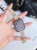 Para Apple Watch Ultra Correa de Moda Fina con Diamantes Cubo de Hielo para Reloj de Mujer en stock