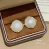 Pendientes de Moda de Aguja de Plata 925 con Cubos de Perla de Venta Caliente Pendientes Dulces de Nicho de Gama Alta Pendientes de Diseño Exquisito