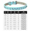 Collares para Mascotas Cuidadosamente Seleccionados para Perros y Gatos, Correas Pequeñas y Medianas, Decoraciones para Correa de Perro Casual de Cuero con Diamantes al por Mayor