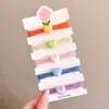 Gomas para el pelo de niños, nuevo estilo 2026, con diseño de lazo, bandas elásticas para el pelo para niñas, suaves con el pelo, alta elasticidad, círculos para coleta, accesorios para el pelo