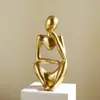 Mini Enfeites de Figuras Abstratas, Acessórios para Casa, Decoração de Entrada, Sala de Estar Modelo Sala Artesanato Criativo em Resina