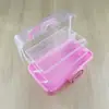 Caixa de armazenamento de três camadas organizando caixa de armazenamento de material de escritório dobrável portátil para mesa menina crianças brinquedo suit de cards goo