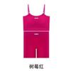 Verão novo nylon lazer camisola terno almofada de esponja camisola senhoras colete fornecimento de origem atacado