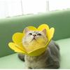 Collar Isabelino Transfronterizo para Gato Mascota Collar Fieltro Delgado Gorro Recuperación Postoperatoria Anti-Mordisqueo Collar Ajustable
