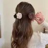 Pinza para coleta de flor de rosa seca Clip francés para la parte posterior de la cabeza Clip de agarre pequeño cabeza de bola camelia Pasador pequeño tamaño medio