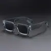 Gafas de Sol Cuadradas Transfronterizas, Gafas de Sol de Moda Tendencia para Transmisiones en Vivo de Tiktok Personalizadas, Gafas para Conducir al por Mayor y Dropshipping
