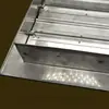 Grelha de Retorno de Ar em Aço Inoxidável, Ventilação com Aletas Ajustáveis Manualmente, Proteção contra Chuva e Sol para Parede Externa, Janela de Ventilação em Aço Inoxidável 304