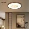 Nueva lámpara de techo estilo chino, luz moderna para dormitorio, estética estilo Song, sensación de alta gama estilo chino, luminaria principal para sala de estar y pasillo, hecha de madera y hierro