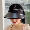 Sombrero de Sol de Tarde para Mujer Verano Estilo Coreano Sombrero Protector Solar UV Ciclismo al Aire Libre Casual Transpirable Sombrero de Sol de Copa Vacía